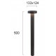 ГРАДИНСКА ЛАМПА ONDA LED 7W DARK GREY ГРАДИНСКА ЛАМПА ONDA LED 7W DARK GREY