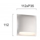 СТЕННА ЛАМПА БЯЛА MODE LED 4,4W IP65 СТЕННА ЛАМПА БЯЛА MODE LED 4,4W IP65