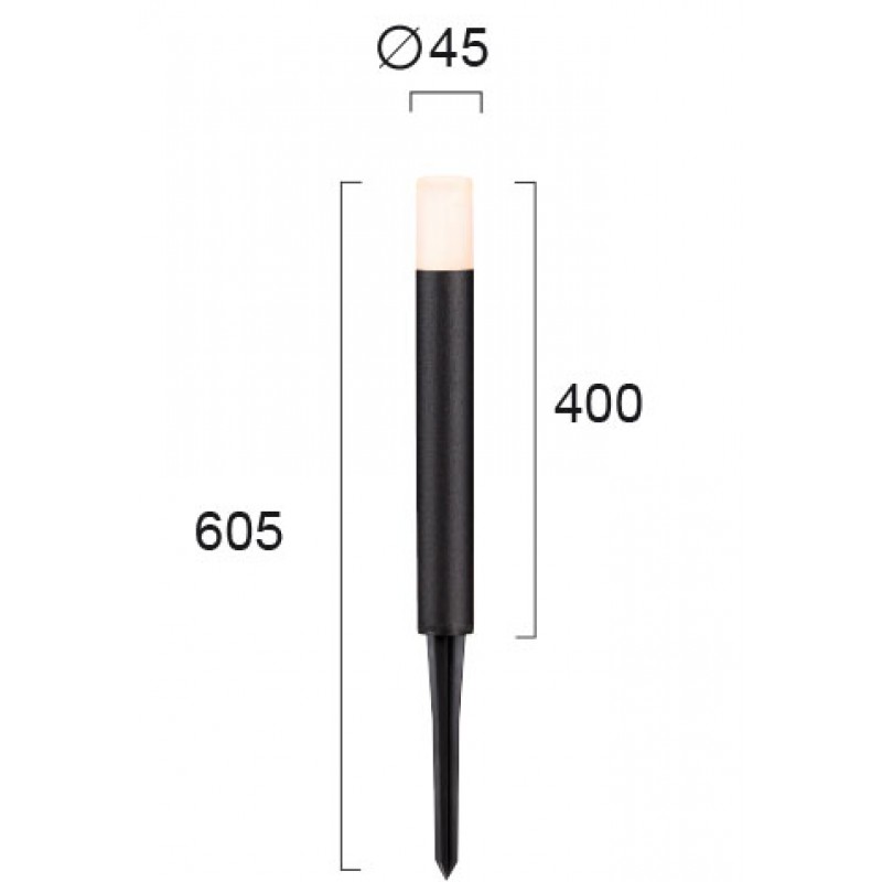 ВЪНШНО СТОЯЩО ОСВЕТИТЕЛНО ТЯЛО FARO LED 3W ТЪМНО СИВО ВЪНШНО СТОЯЩО ОСВЕТИТЕЛНО ТЯЛО FARO LED 3W ТЪМНО СИВО