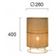 НАСТОЛНА ЛАМПА LETA RATTAN