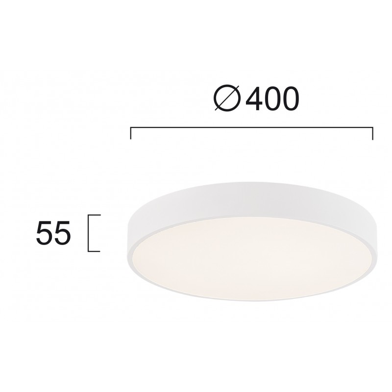 ПЛАФОН БЯЛ D400 MADISON LED 31W