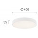 ПЛАФОН БЯЛ D400 MADISON LED 31W
