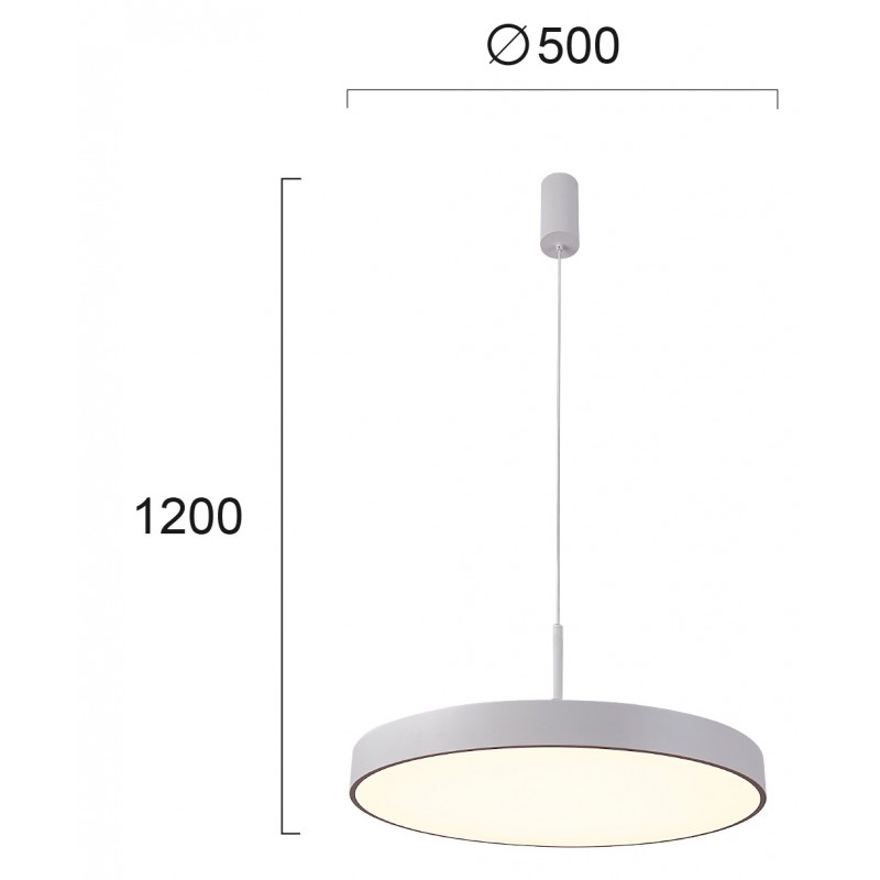 ПЕНДЕЛ MADISON LED 40W 3000K БЯЛ ПЕНДЕЛ MADISON LED 40W 3000K БЯЛ