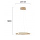 ПЕНДЕЛ MERLIN LED МОДУЛ 41,9W ЗЛАТИСТ МЕТАЛ IP20 ПЕНДЕЛ MERLIN LED МОДУЛ 41,9W ЗЛАТИСТ МЕТАЛ IP20