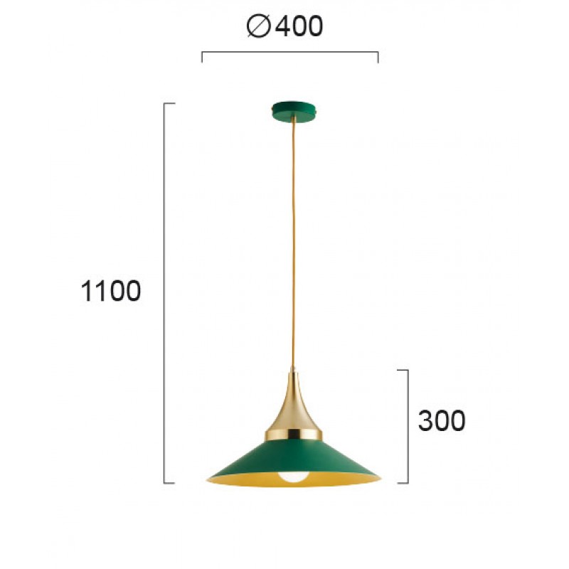 ПЕНДЕЛ GREEN D 400 MENTA