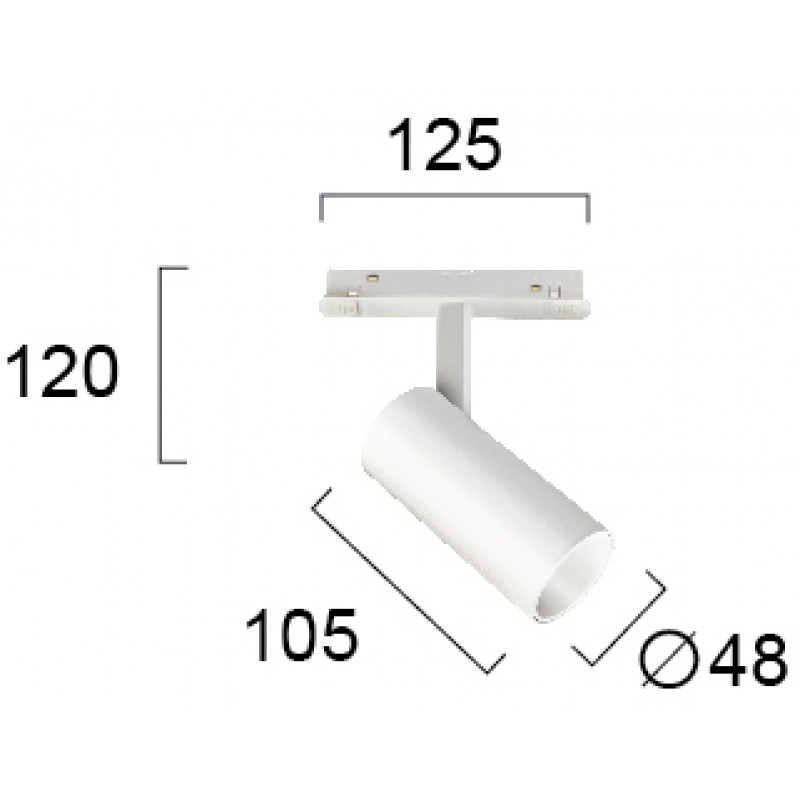 LED МОДУЛ ЗА РЕЛСОВА СИСТЕМА 10W БЯЛ LED МОДУЛ ЗА РЕЛСОВА СИСТЕМА 10W БЯЛ