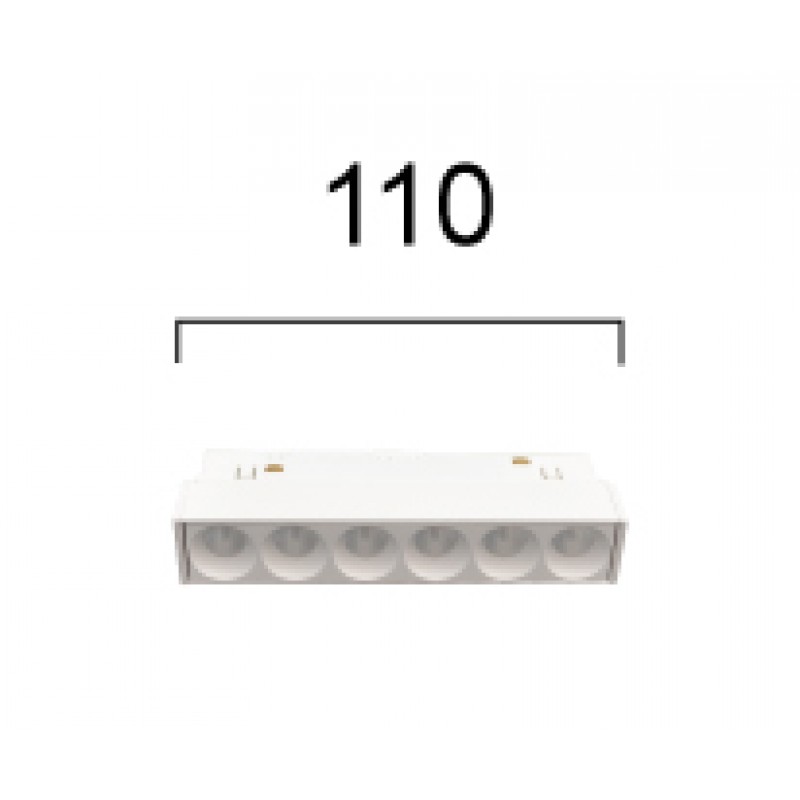 ЛИНЕЕН LED МОДУЛ БЯЛ 112MM 7W 3000K