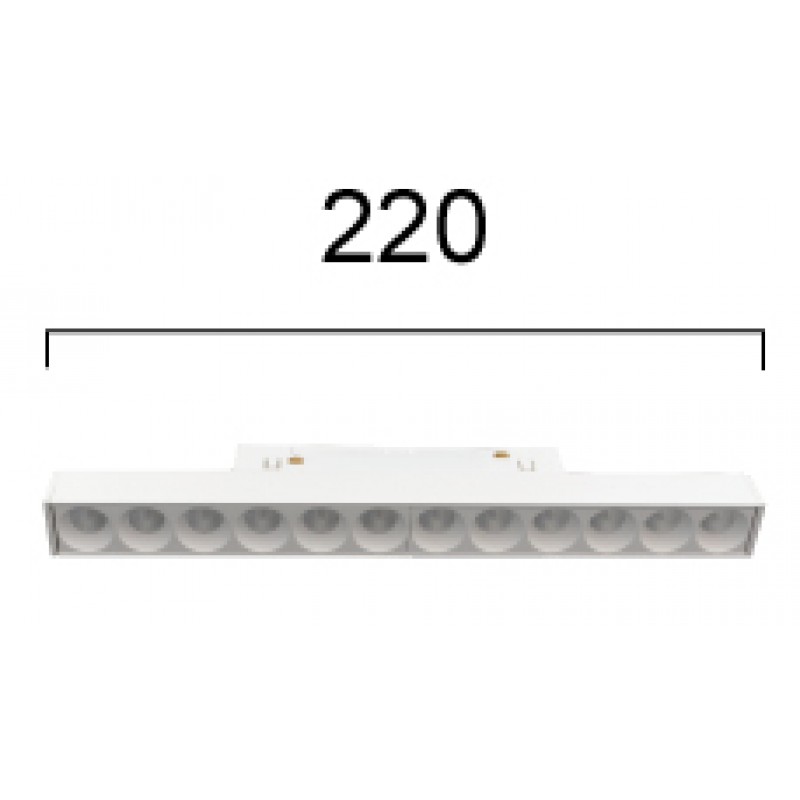 ЛИНЕЕН LED МОДУЛ 220MM БЯЛ 13W 3000K ЛИНЕЕН LED МОДУЛ 220MM БЯЛ 13W 3000K