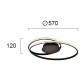 LED ПЛОСЪК ПЛАФОН BERLIN D570 41W 3000K LED ПЛОСЪК ПЛАФОН BERLIN D570 41W 3000K