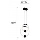 ПЕНДЕЛ GIROTONDO LED 23W 3000K ЧЕРЕН ПЕНДЕЛ GIROTONDO LED 23W 3000K ЧЕРЕН