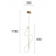 ПЕНДЕЛ ANNETE ЗЛАТИСТ 30W LED ПЕНДЕЛ ANNETE ЗЛАТИСТ 30W LED