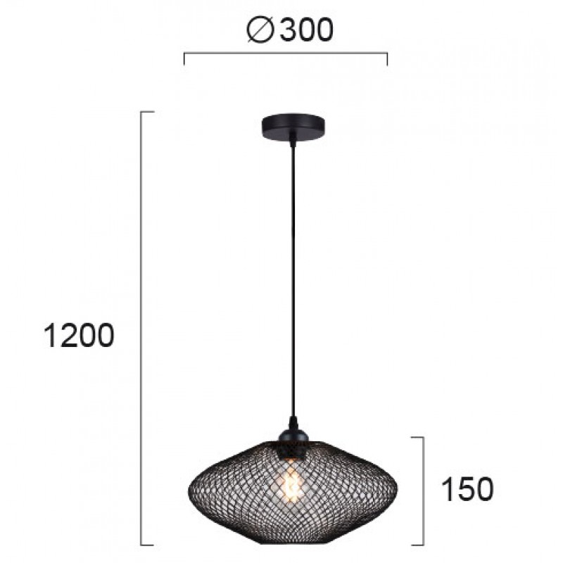 ПЕНДЕЛ ELECTRA D 300 ЧЕРЕН