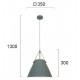 ПЕНДЕЛ HECTOR СИВ 350MM ПЕНДЕЛ HECTOR СИВ 350MM