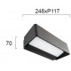 СТЕННА ЛАМПА EDISON LED 13W ТЪМНО СИВ IP65 СТЕННА ЛАМПА EDISON LED 13W ТЪМНО СИВ IP65