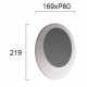 СТЕННА ЛАМПА ERODIUS LED 13W ТЪМНО СИВ IP65