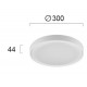 ТЪНЪК LED ПЛАФОН ANABELLA 18W 3000K БЯЛ ТЪНЪК LED ПЛАФОН ANABELLA 18W 3000K БЯЛ