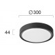 LED ПЛАФОН ANABELLA ТЪМНО СИВ 17,5W 3000K IP65 LED ПЛАФОН ANABELLA ТЪМНО СИВ 17,5W 3000K IP65