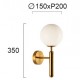 СТЕННА ЛАМПА JOLIN G9 LED MAX 5W OPAL IP20