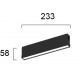 LED МОДУЛ LINEAR ANTIGLARE ЧЕРЕН 8W 3000K LED МОДУЛ LINEAR ANTIGLARE ЧЕРЕН 8W 3000K