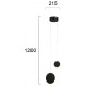 ПЕНДЕЛ MAD LED МОДУЛ 11,2W ПЯСЪЧНО ЧЕРЕН IP20 ПЕНДЕЛ MAD LED МОДУЛ 11,2W ПЯСЪЧНО ЧЕРЕН IP20