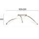 LED ПЛАФОН CAPRICE 51W 3000K СРЕБРИСТ LED ПЛАФОН CAPRICE 51W 3000K СРЕБРИСТ