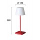 НАСТОЛНА ЛАМПА RED HAPPY LED 2W БЯЛО/ЧЕРВЕНО IP44 НАСТОЛНА ЛАМПА RED HAPPY LED 2W БЯЛО/ЧЕРВЕНО IP44