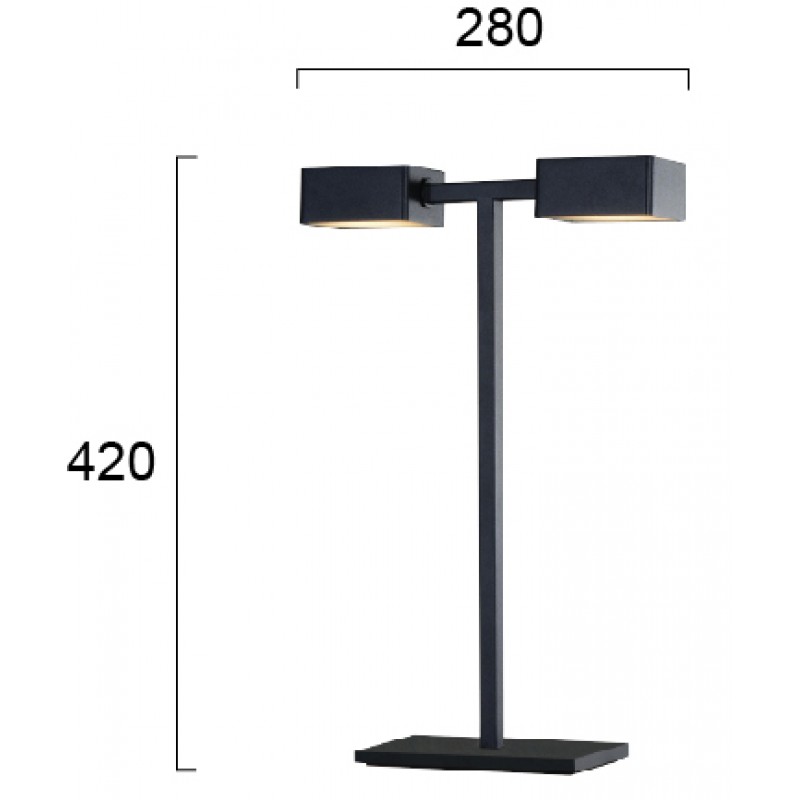 НАСТОЛНА ЛАМПА NOSTO LED 12,6W ЧЕРНА НАСТОЛНА ЛАМПА NOSTO LED 12,6W ЧЕРНА