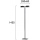 ПОДОВА ЛАМПА NOSTO LED 13W 3000K ЧЕРНА ПОДОВА ЛАМПА NOSTO LED 13W 3000K ЧЕРНА