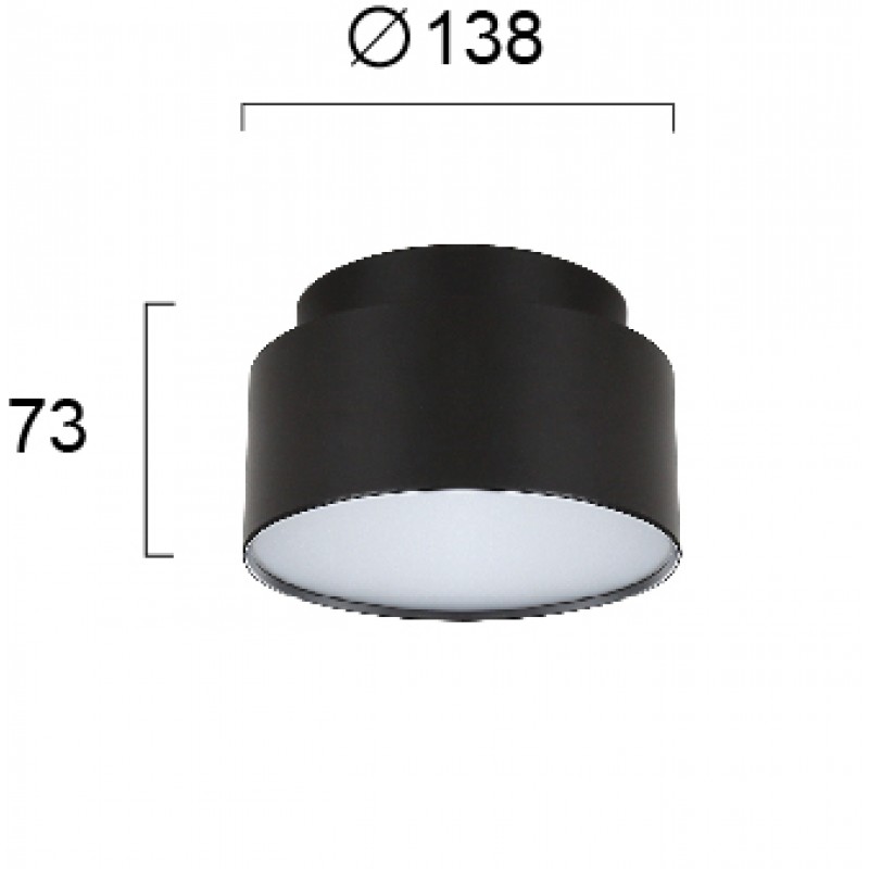 ПЛАФОН ЧЕРЕН GABI LED 22W 3000K ПЛАФОН ЧЕРЕН GABI LED 22W 3000K