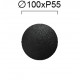 СТЕННА ЛАМПА КРЪГЛА ГЛАДКА DARK GREY 4W