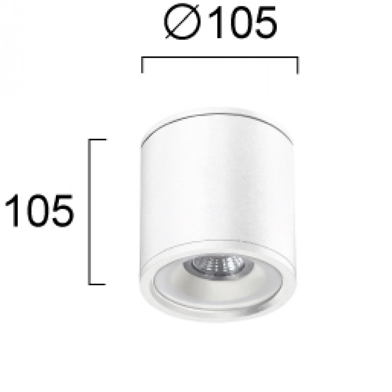 ПЛАФОН БЯЛ CALISTA GU10 ПЛАФОН БЯЛ CALISTA GU10