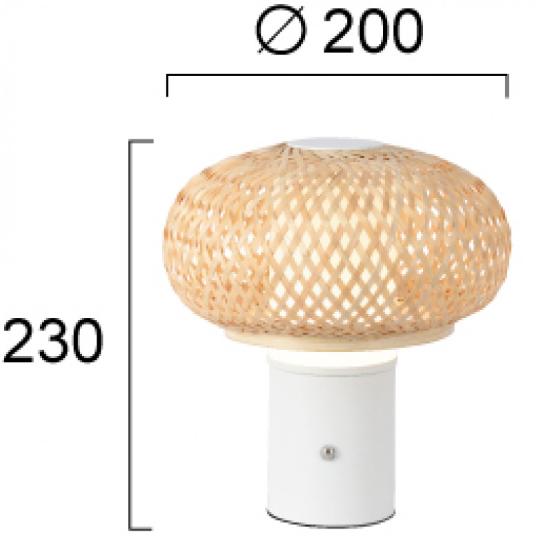 LED НАСТОЛНА ЛАМПА ZETA БЯЛА LED НАСТОЛНА ЛАМПА ZETA БЯЛА