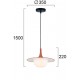 ВИСЯЩА ЛАМПА КАФЯВА FRED G9 LED ВИСЯЩА ЛАМПА КАФЯВА FRED G9 LED