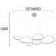 ВИСЯЩА СВЕТИЛКА HELIX LED 61W 3000K ВИСЯЩА СВЕТИЛКА HELIX LED 61W 3000K
