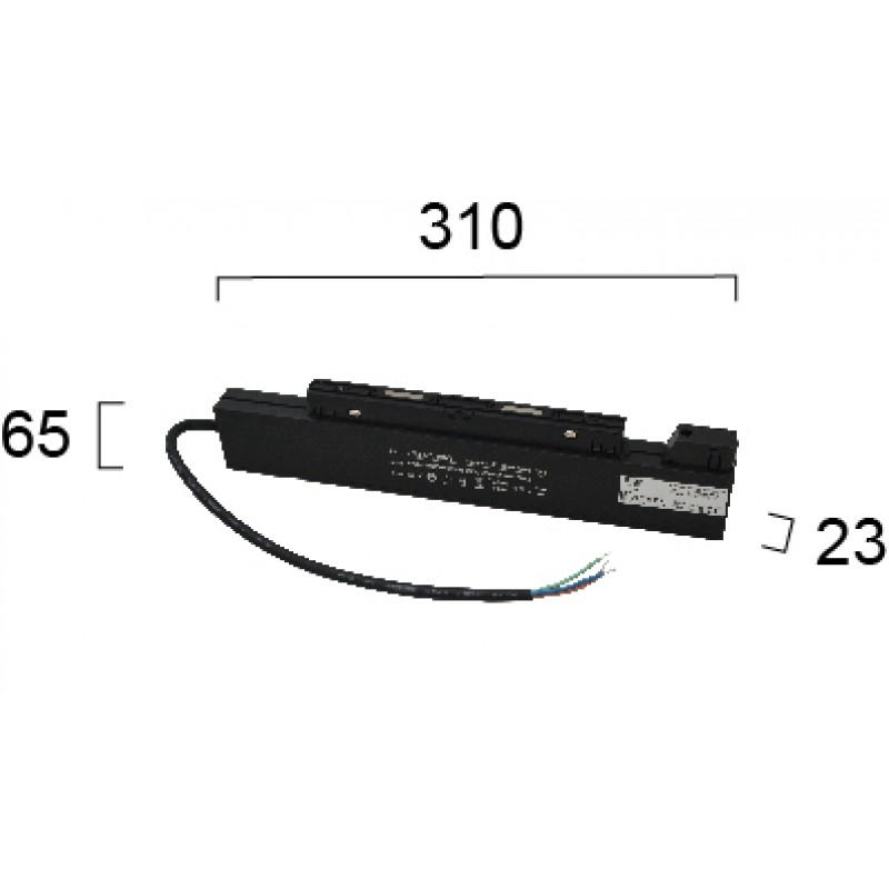ЗАХРАНВАЩ БЛОК 400W 48V DC ЧЕРЕН
