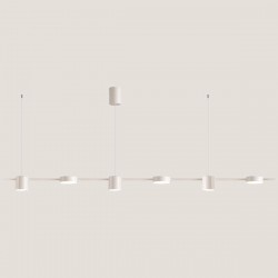 ПЕНДЕЛ LED 45W БЯЛ 153X150