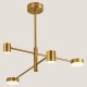 ПЕНДЕЛ LED 24W 143X18 ЗЛАТИСТ ПЕНДЕЛ LED 24W 143X18 ЗЛАТИСТ