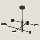 LIGHT FIXTURES HANGING SIX-LIGHT LED 24W 143x27 BLACK 3CCT 144-10018 LIGHT FIXTURES HANGING SIX-LIGHT LED 24W 143x27 BLACK 3CCT 144-10018
