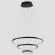 CEILING LIGHT FIXTURE ROUND LED 42W Φ20xΦ40xΦ60x120 BLACK 3CCT 144-15007 CEILING LIGHT FIXTURE ROUND LED 42W Φ20xΦ40xΦ60x120 BLACK 3CCT 144-15007