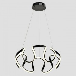 LED ПЕНДЕЛ КРЪГЪЛ 60W 3CCT ЧЕРЕН