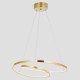 CEILING LIGHT FIXTURE HANGING 42W 550x550x700 4000K GOLD 144-15021