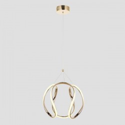 CEILING LIGHT FIXTURE HANGING S1 LED 42W 400x400x300 4000K GOLD MATT 144-15027 CEILING LIGHT FIXTURE HANGING S1 LED 42W 400x400x300 4000K GOLD MATT 144-15027