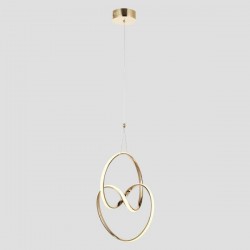 CEILING LIGHT FIXTURE HANGING Q1 LED 30W 300x300x300 4000K GOLD MATT 144-15029 CEILING LIGHT FIXTURE HANGING Q1 LED 30W 300x300x300 4000K GOLD MATT 144-15029