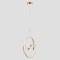CEILING LIGHT FIXTURE HANGING  Q1 LED 30W  300x300x300 4000K GOLD MATT 144-15029