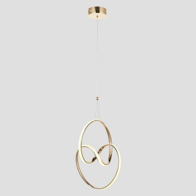 CEILING LIGHT FIXTURE HANGING  Q1 LED 30W  300x300x300 4000K GOLD MATT 144-15029