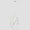 CEILING LIGHT FIXTURE HANGING  Q2 LED 40W 400x400x300 4000K NICKEL 144-15030