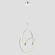 CEILING LIGHT FIXTURE HANGING Q2 LED 40W 400x400x300 4000K NICKEL 144-15030 CEILING LIGHT FIXTURE HANGING Q2 LED 40W 400x400x300 4000K NICKEL 144-15030