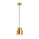ПЕНДЕЛ HANGING E14 ЗЛАТИСТ Φ13X16CM ПЕНДЕЛ HANGING E14 ЗЛАТИСТ Φ13X16CM