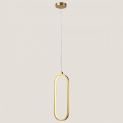 LIGHT FIXTURES HANGING LINEAR LED 16W 16x49 GOLD 3CCT 144-16012 LIGHT FIXTURES HANGING LINEAR LED 16W 16x49 GOLD 3CCT 144-16012