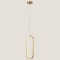 LIGHT FIXTURES HANGING LINEAR LED 16W 16x49 GOLD 3CCT 144-16012